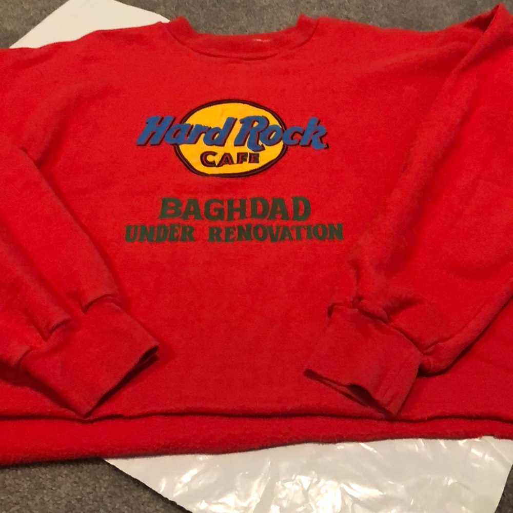 Hard Rock Cafe Baghdad under Renovation croptop XL